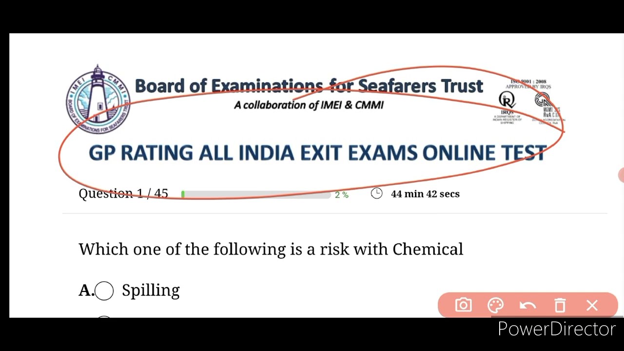 MEK Online Exam Questions paper// Gp Rating Online Classes
