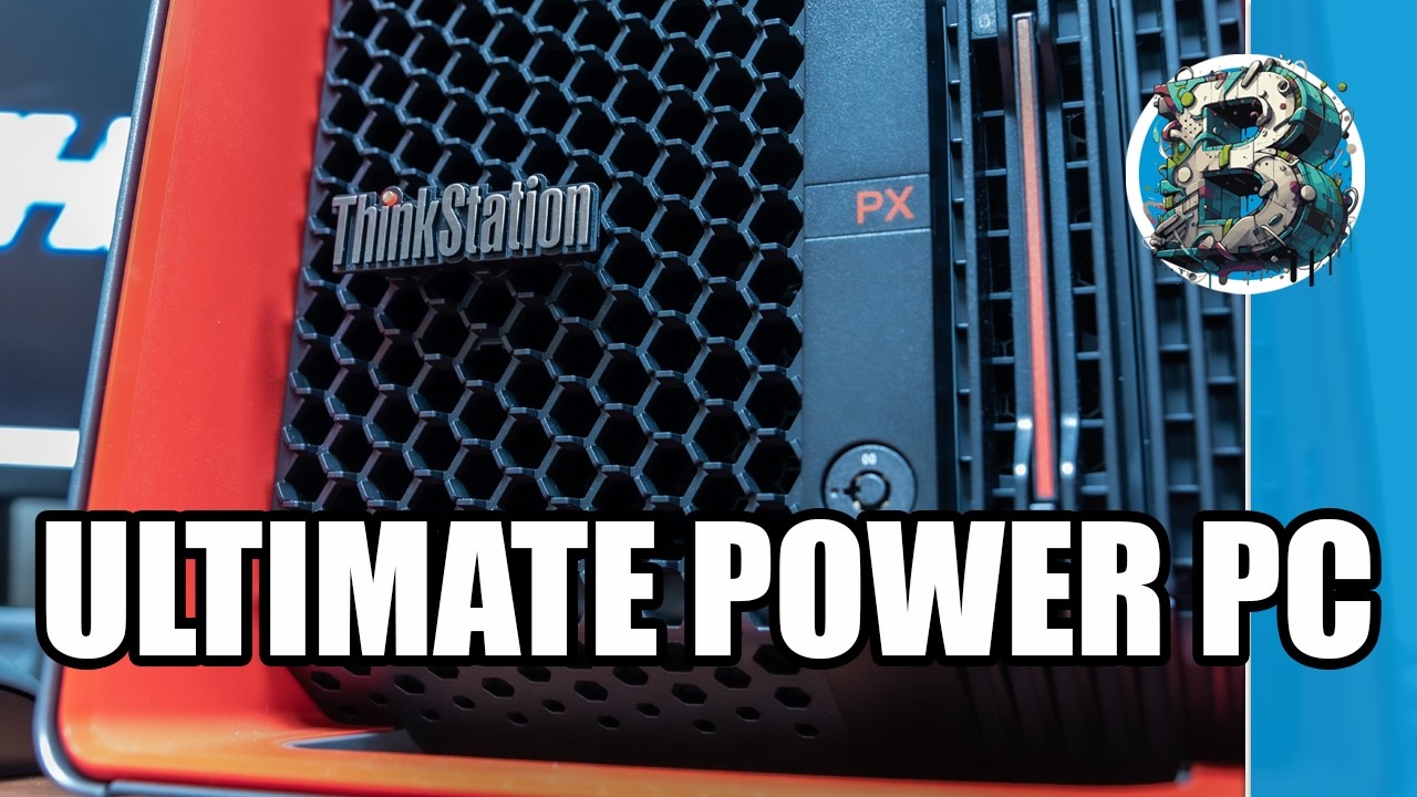 Spending 3 Days with the $15,000 Lenovo ThinkStation PX Workstation – Unboxing, Benchmarks & Gaming!