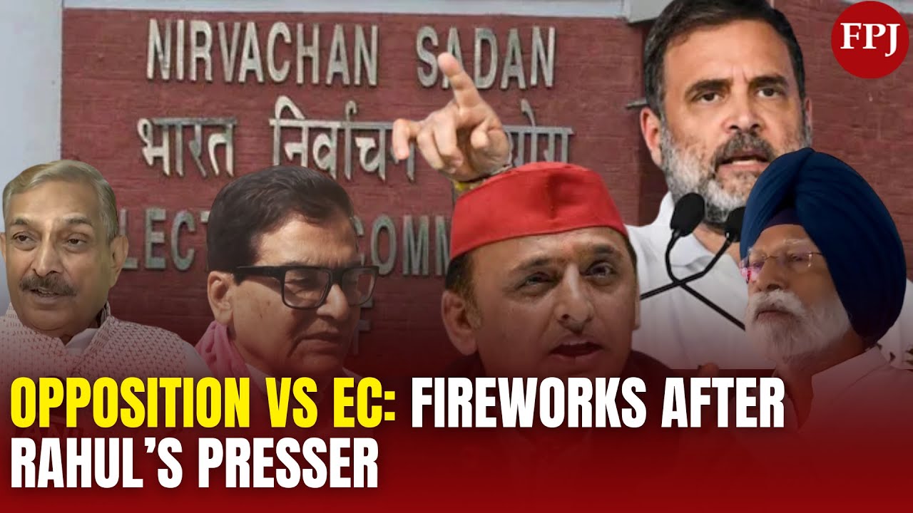 EC Under Fire as Opposition Backs Rahul Gandhi&rsquo;s Explosive &lsquo;Vote Chori&rsquo; Allegations