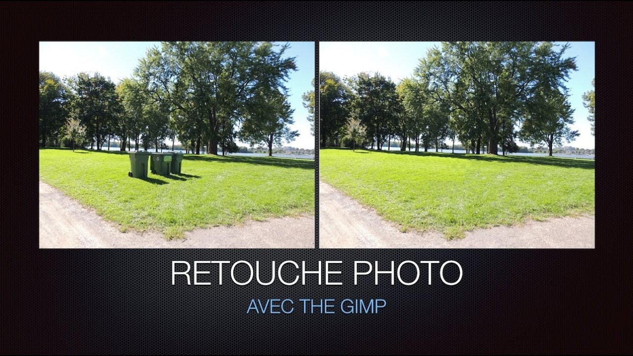 Retouche Photo avec The Gimp