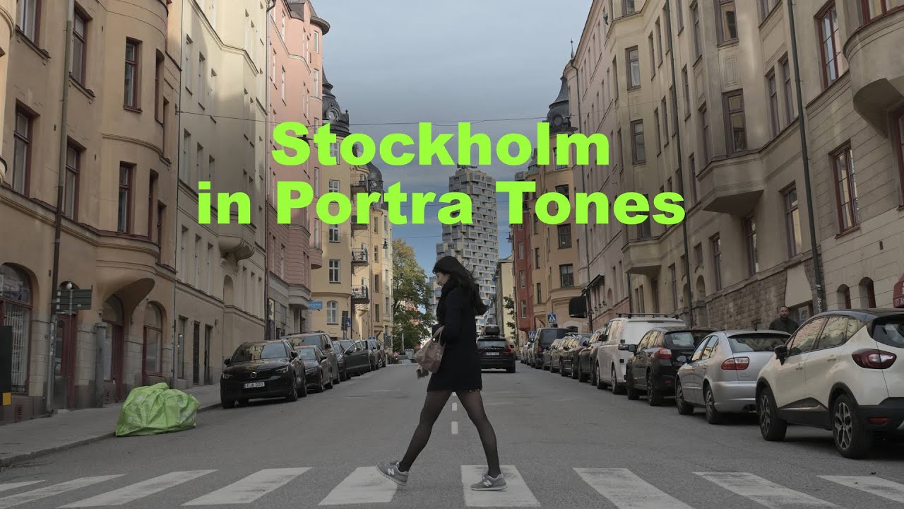 Stockholm Street Photography with Nikon Z6II — Portra NC Picture Control Test