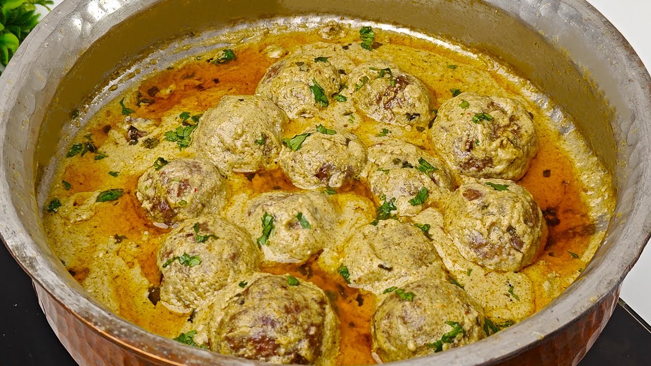 Afghani Mutton Kofta Gravy | Afghani Mutton Koftey Curry | Malai Kofta Gravy | मटन कोफ्ता ग्रेवी