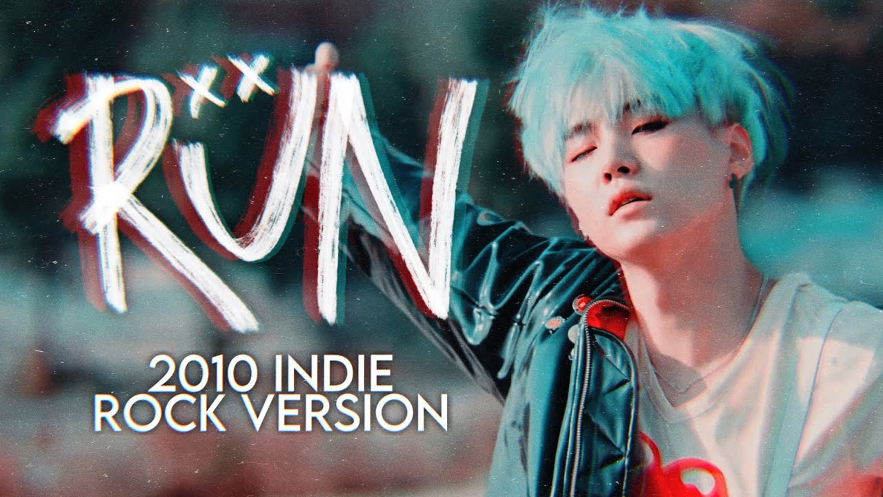 'run' by bts except it's a 2010 indie-rock song [mashup]