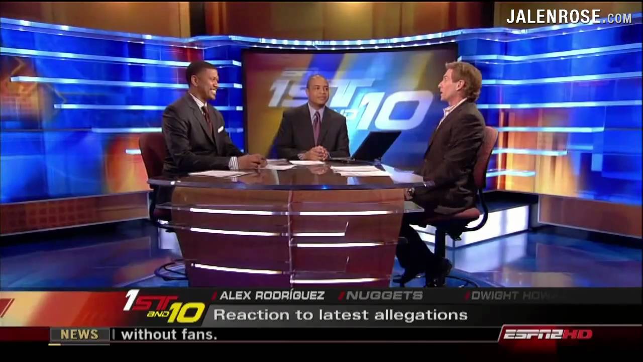 Alex Rodriguez Steroid Allegations 4/30/09 - Jalen Rose and Skip Bayless on First Take