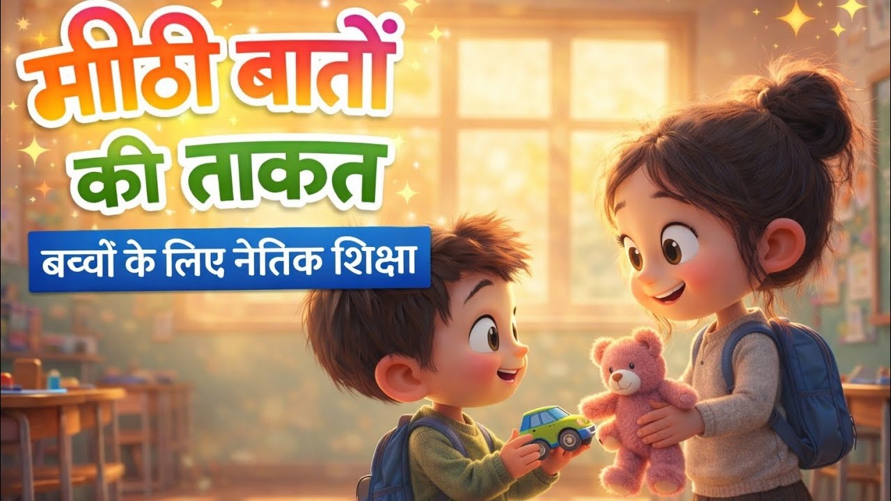 मीठी बातों की ताकत | बच्चों के लिए नैतिक शिक्षा