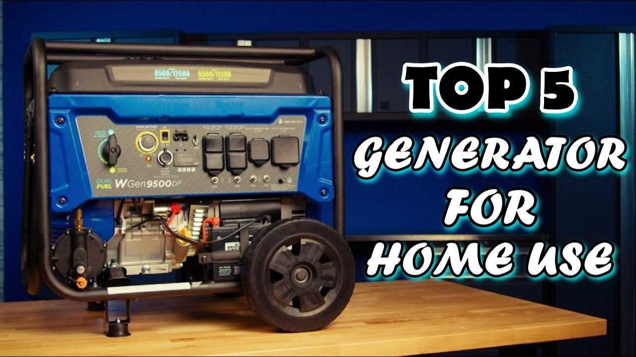 Top 5 Best Generator For Home Use In 2021 On Amazon