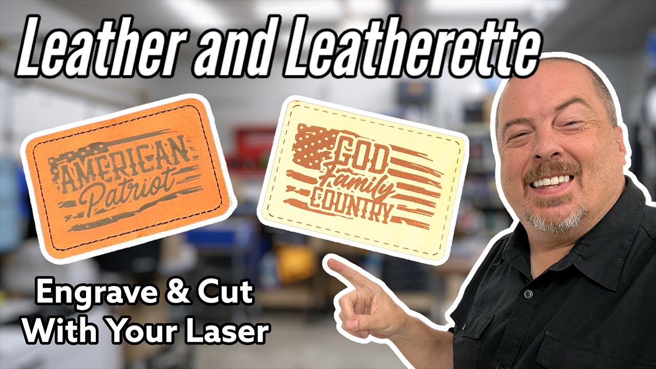 Learn How to Engrave Leather and Leatherette on Your Fiber and CO2 Lasers