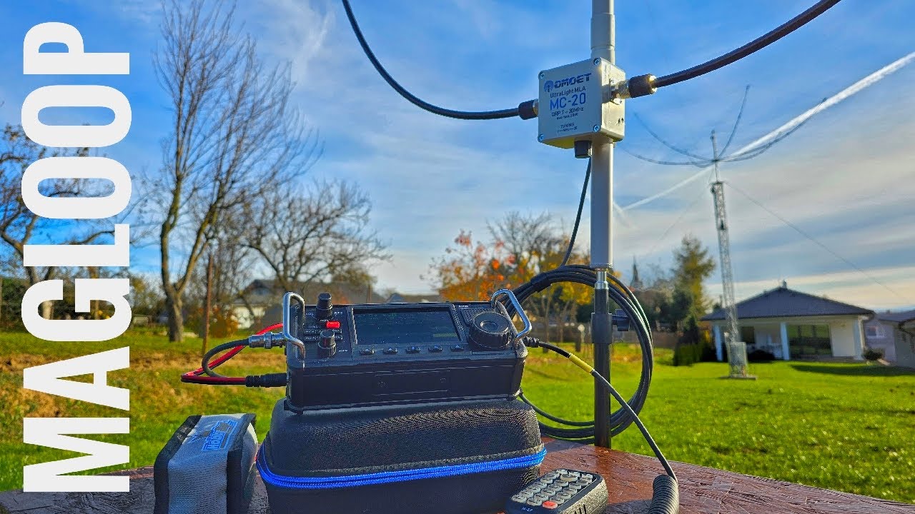 5W QRP with Xiegu X6200 & MC-20 Magloop Ant.