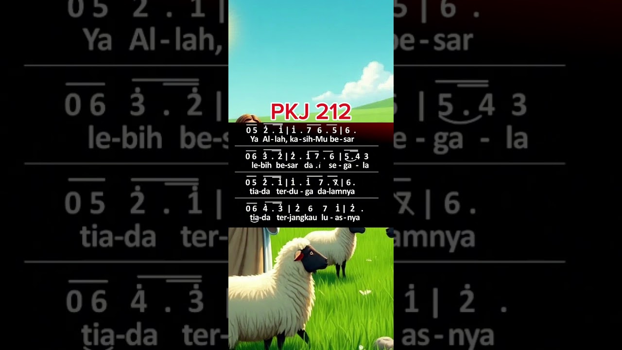 PKJ 212||Ya Allah KasihMu Besar #tutorial #lagupujisyukur #cover #music #belajar #kumpulanlagurohani