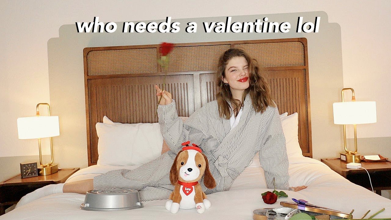 spending valentines day alone.