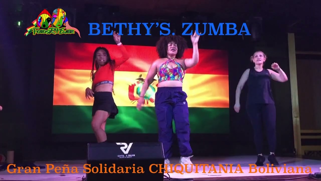 BETHY'S ZUMBA #3 Gran Peña Solidaria CHIQUITANIA Boliviana HD1080