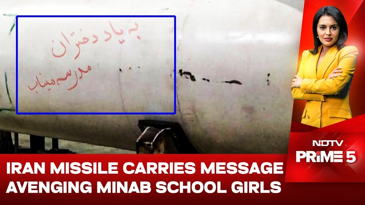 Iran Missile Carries Message Avenging Minab School Girls