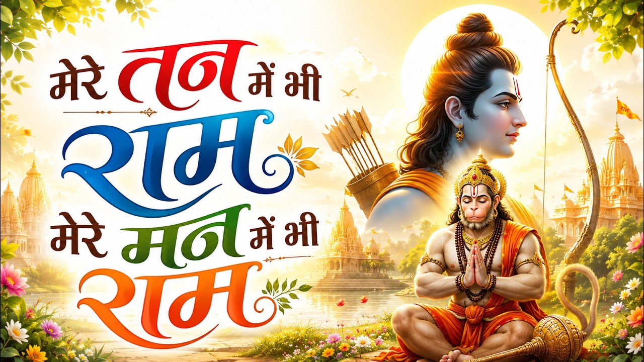 Mere Tan Mein Bhi Ram Mere Man Mein Bhi Ram | New Ram Hanuman Bhajan 2026 | Hanuman Bhajan