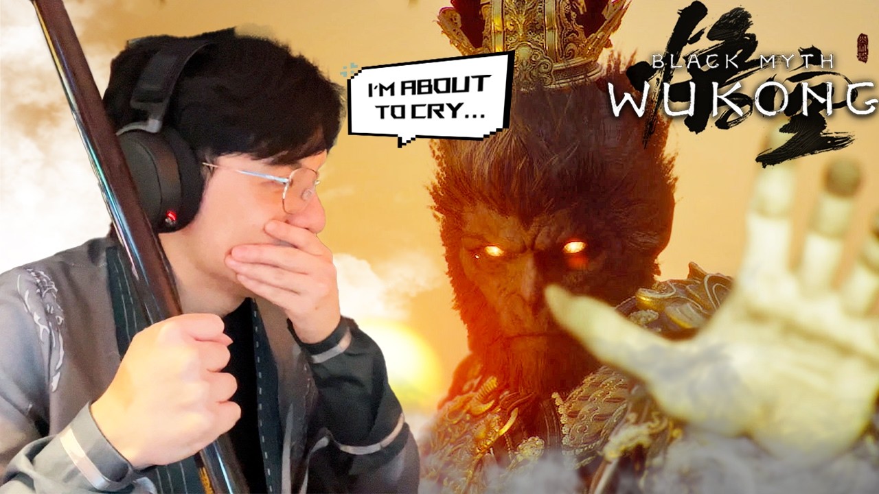 Real Chinese Cries Playing Black Myth: Wukong True Ending