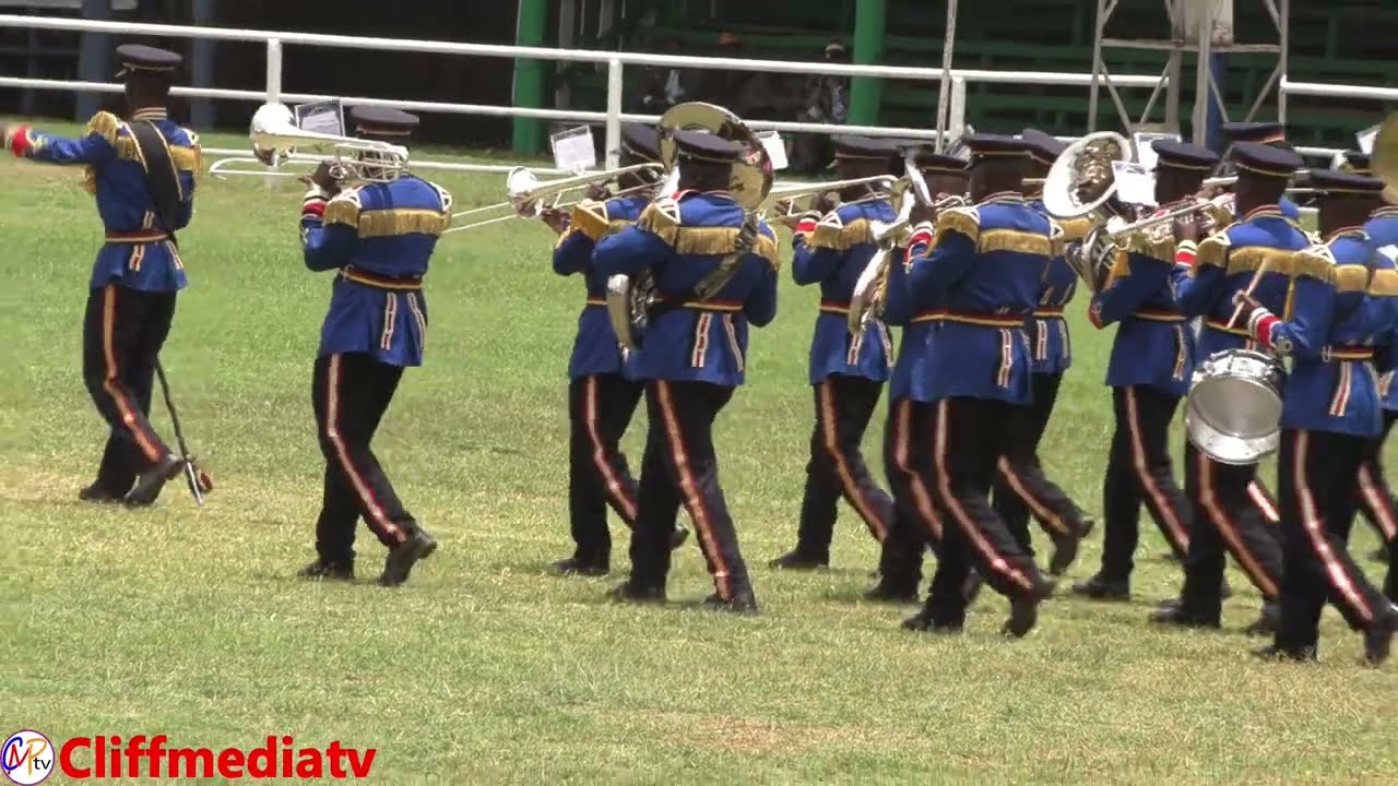 NATIONAL POLICE COLLEGE KIGANJO BAND DISPLAY NAIROBI SHOW 2023