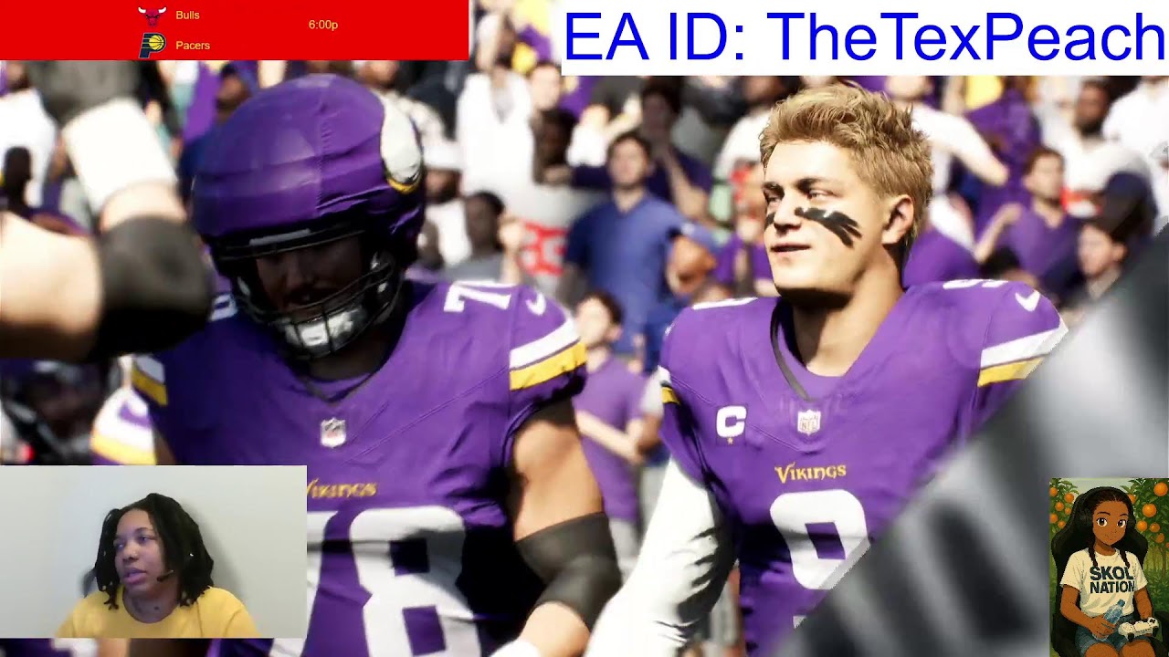 Your Favorite Female Madden 26 Vikings User! #Madden26