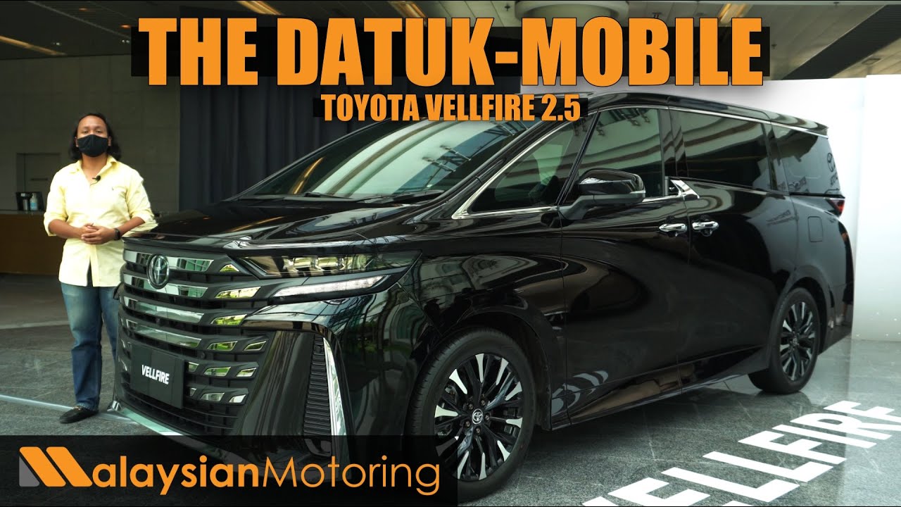 2023 Toyota Vellfire 2.5 – 7-Seater Datuk-Mobile, from RM438k! | #FirstLook