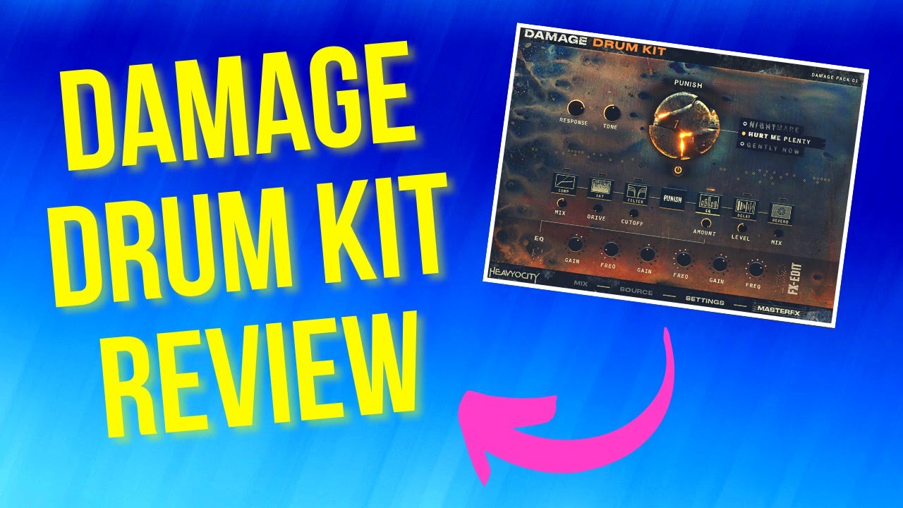 Damage Drum Kit — обзор!