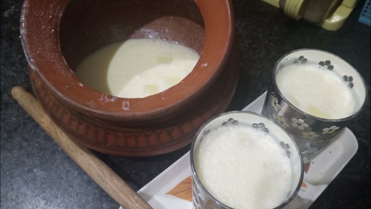 Making Refreshing Lassi in an Earthen Pot (Matka Lasssi) for Sehri Special..