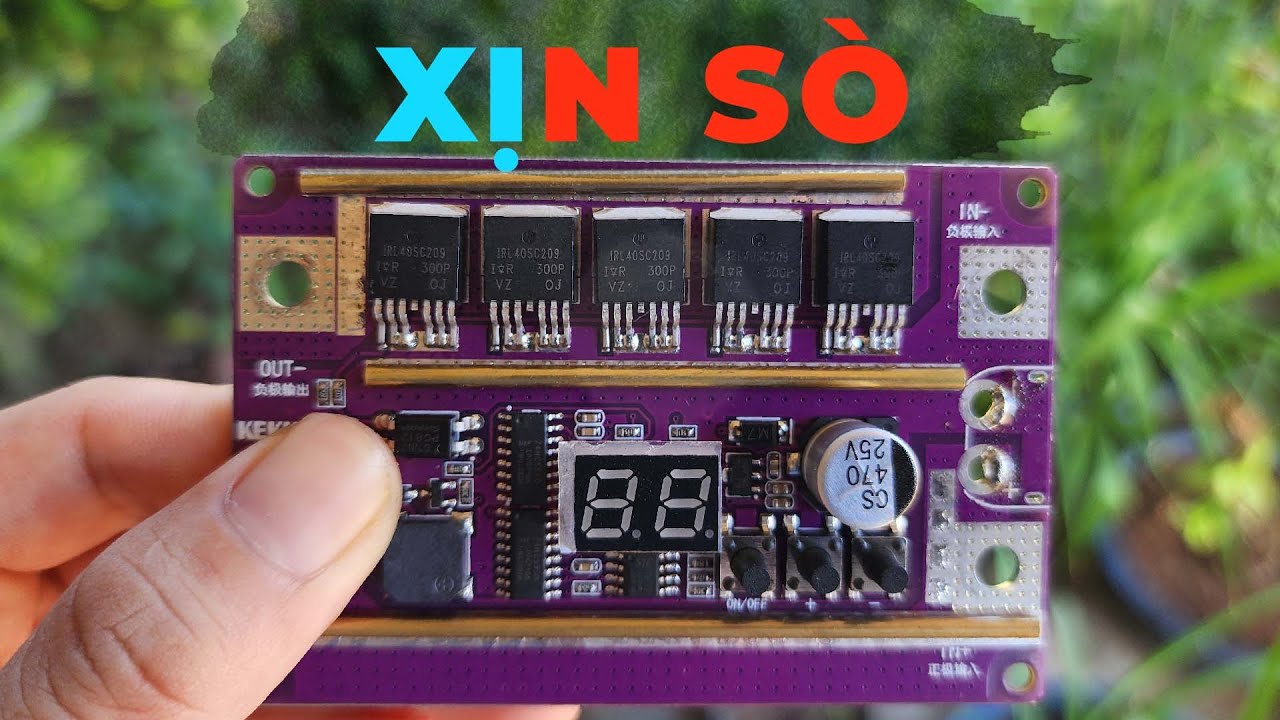 Có Mạch Này Việc Hàn Cell Pin Thật Dễ Dàng #hancell #machhancellpin