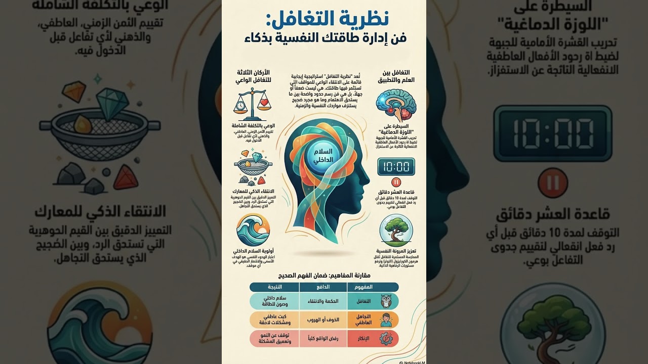 التغافل فن استعادة السيطرة والسلام النفسي