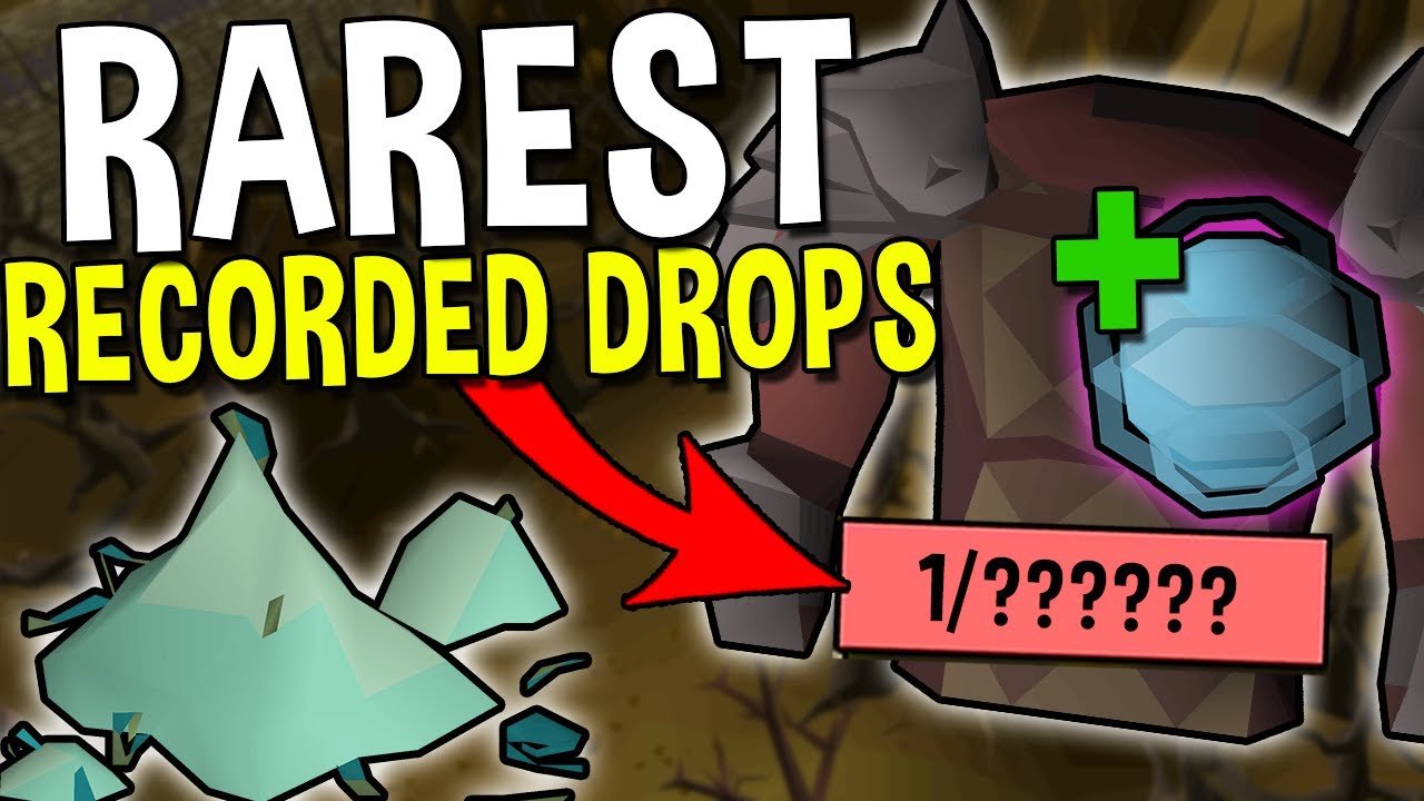 These are the Rarest Drops Recorded in Oldschool Runescape! #15 [OSRS]