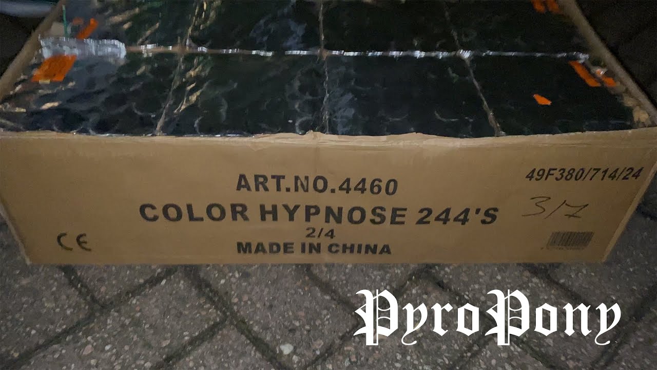 Color Hypnose 244sh - Rubro Vuurwerk Straatvideo 2024/2025 [4K]
