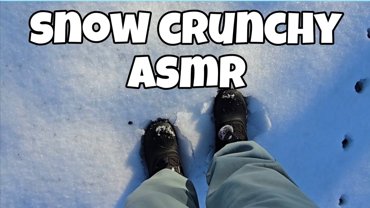 ❄️ Walking on Snow ASMR &ndash; Pure Crunchy Winter Sounds ❄️