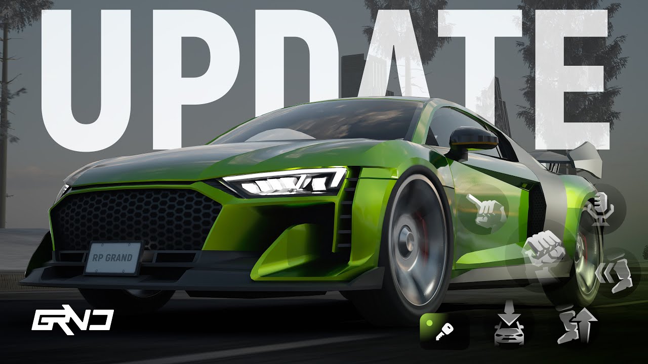 GLOBAL UPDATE in RP GRAND - Open World Mobile Game // NEW GHETTO, CARS!
