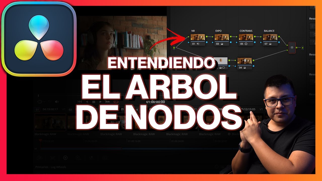 Cómo Usar Nodos en DaVinci Resolve de Forma Efectiva y Sencilla