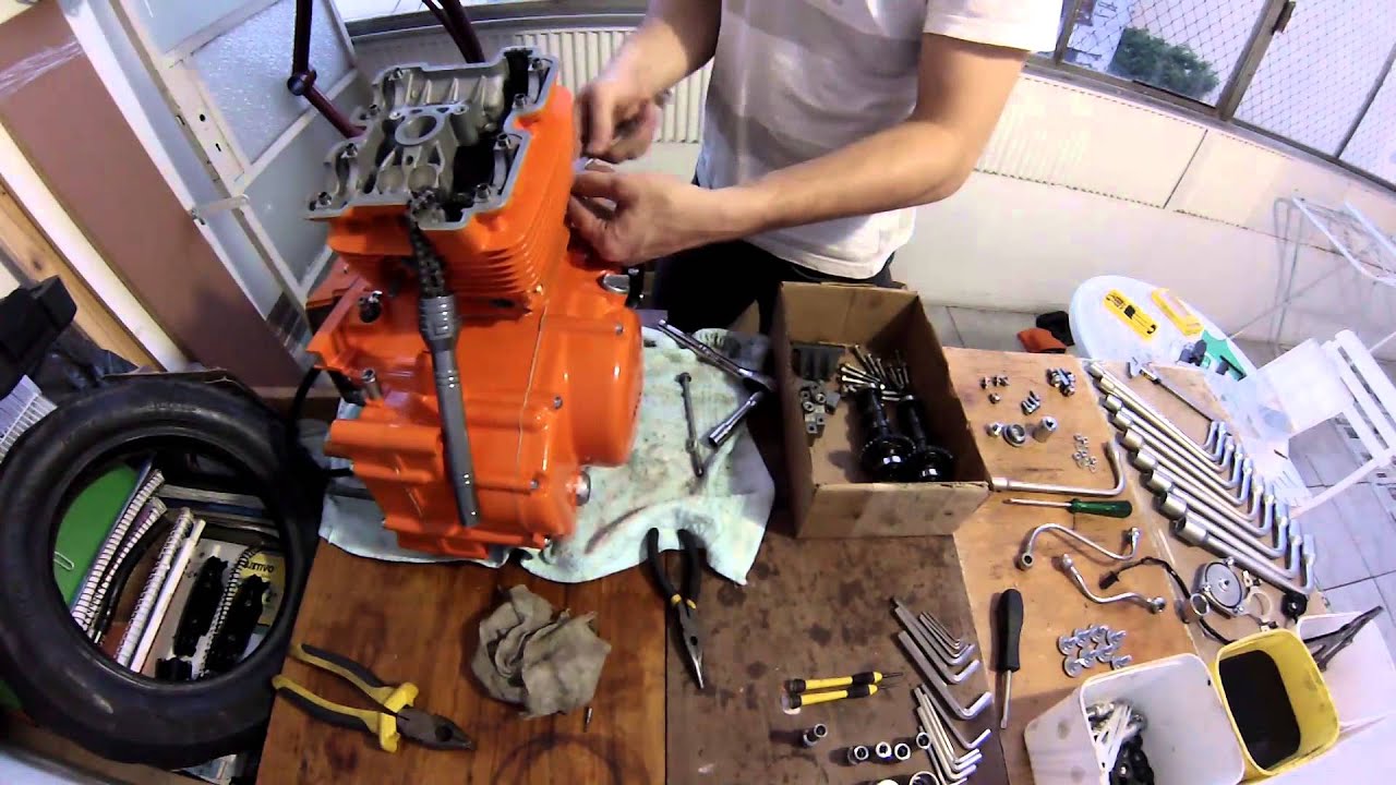 R.A.Motors - Motor Kasinski Comet 250 (parte8)