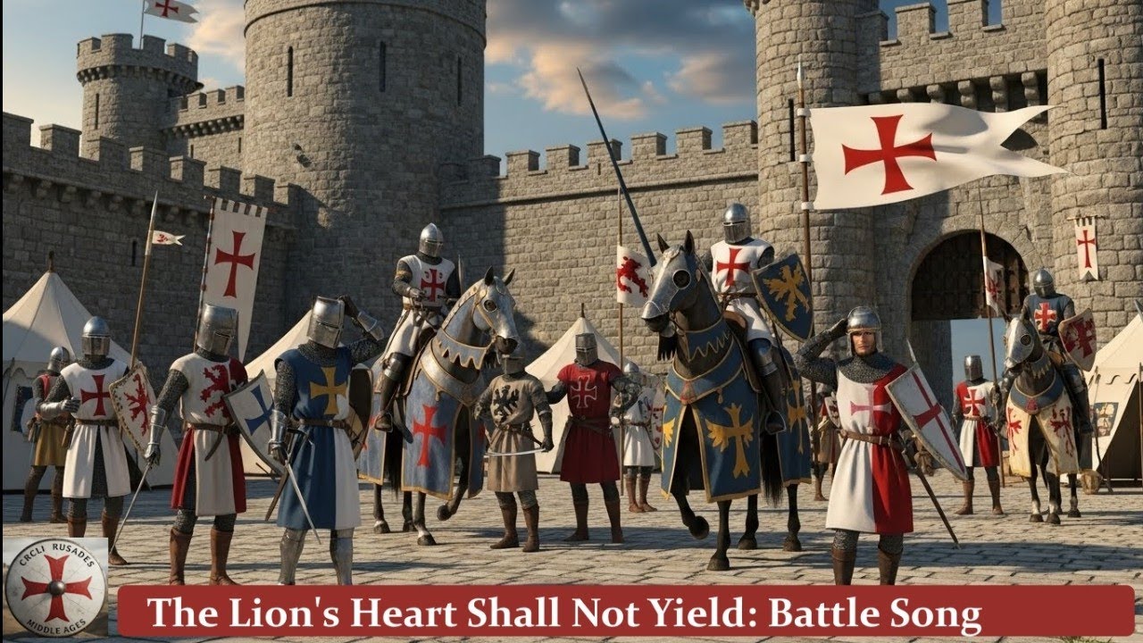 Medieval Songs Battle. The Lion's Heart Shall Not Yield. #medievalmusic #battlemusic