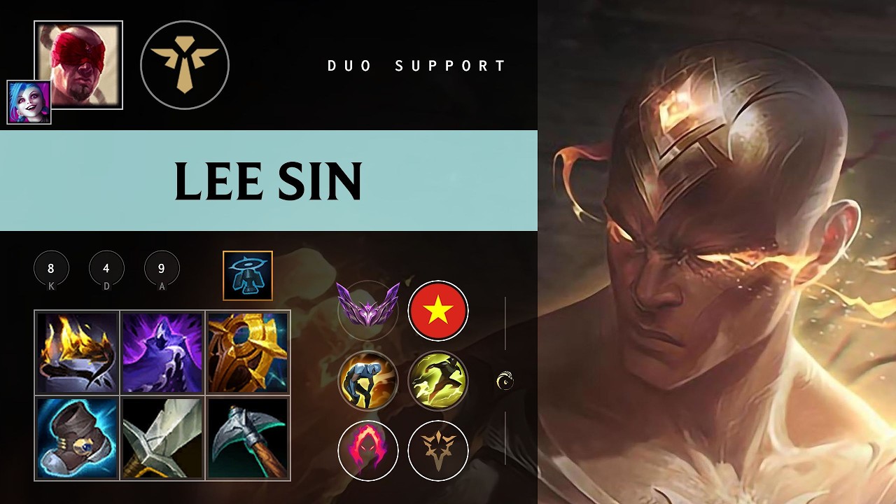 Lee Sin Support vs Zilean - VN Master Patch 26.08