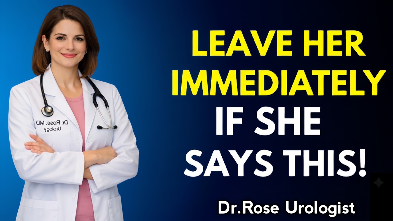 IF A WOMAN TELLS YOU THESE 5 THINGS, LEAVE HER IMMEDIATELY!
