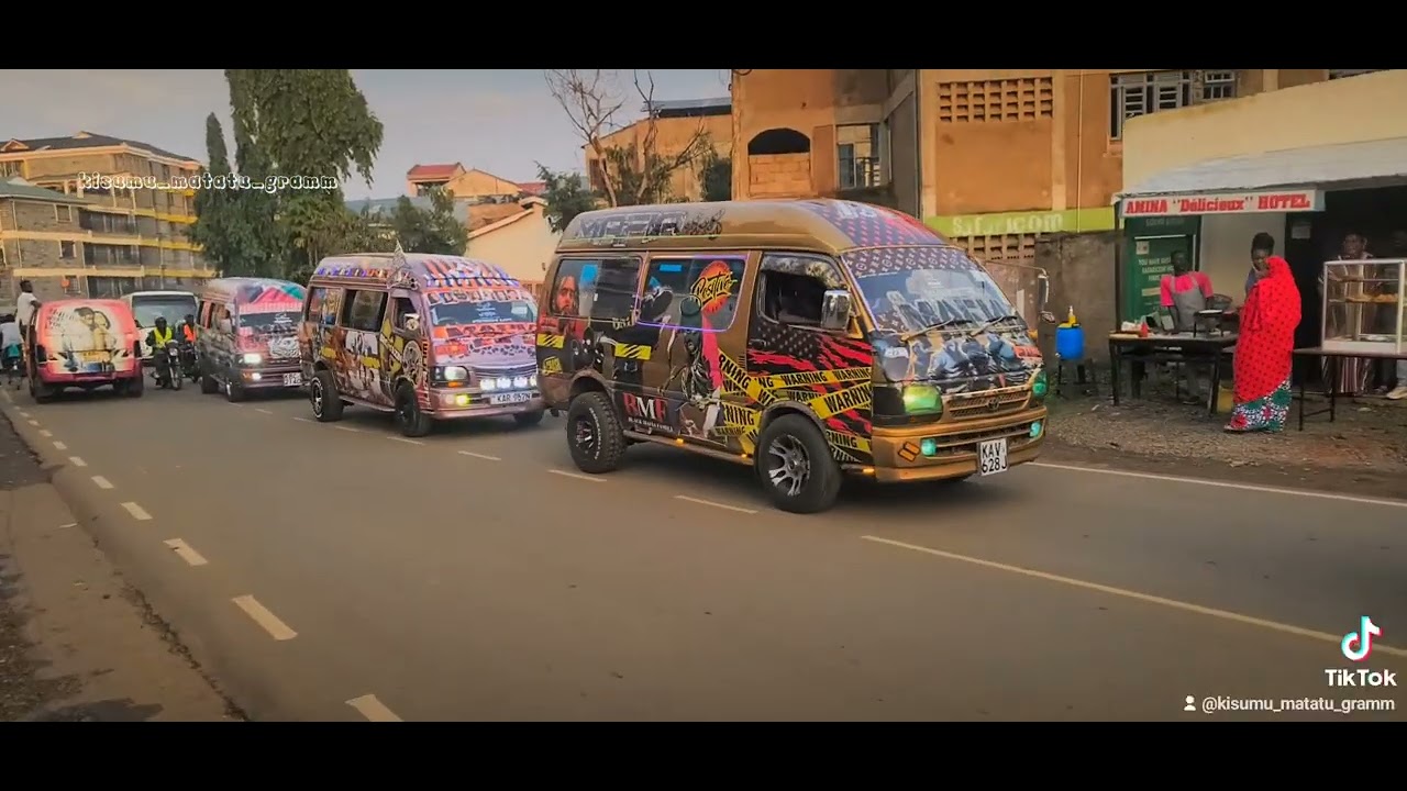 MATATU CULTURE | KISUMU'S MAFIA FAMILY WELCOMING A NEW MEMBER. WU-TANG