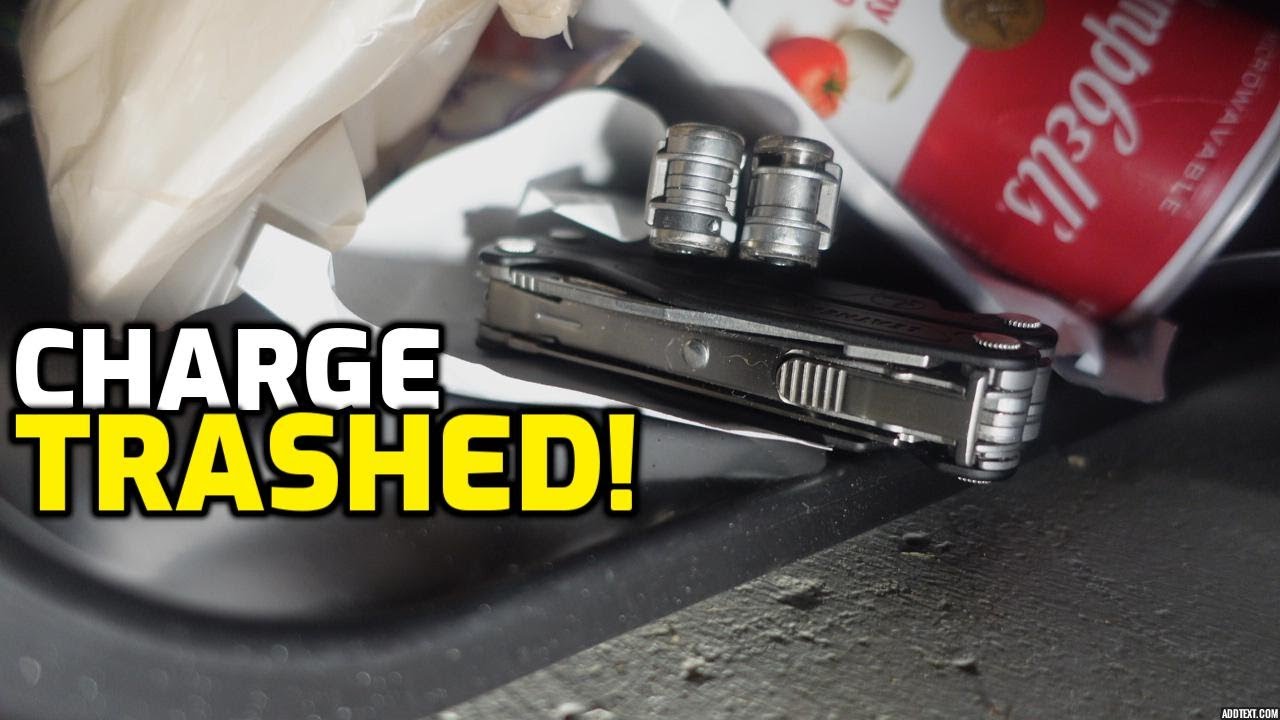 Leatherman Trashes The Charge! Gives Alpha Heros Welcome!