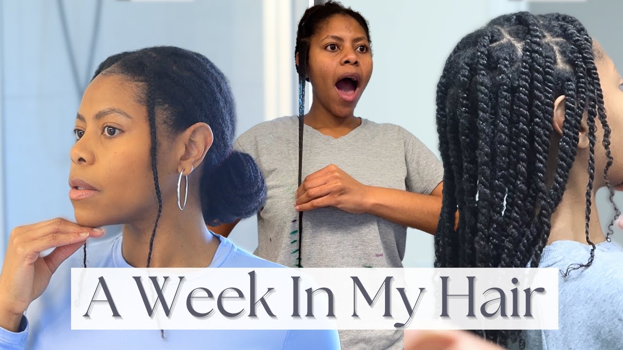 Big chop dilemma, length check, plaits wash day, redo hair, and more! [#12]