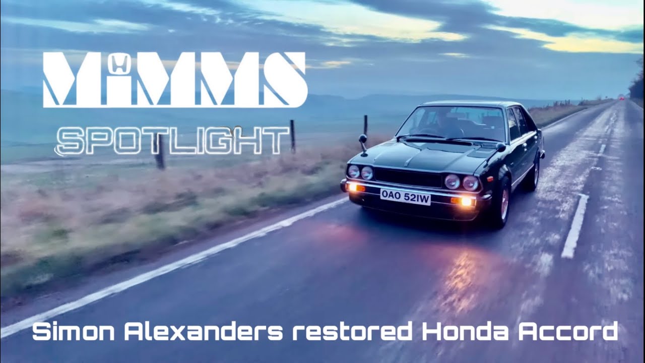 Mimms Spotlight - Simon Alexander’s restored 1981 Honda Accord