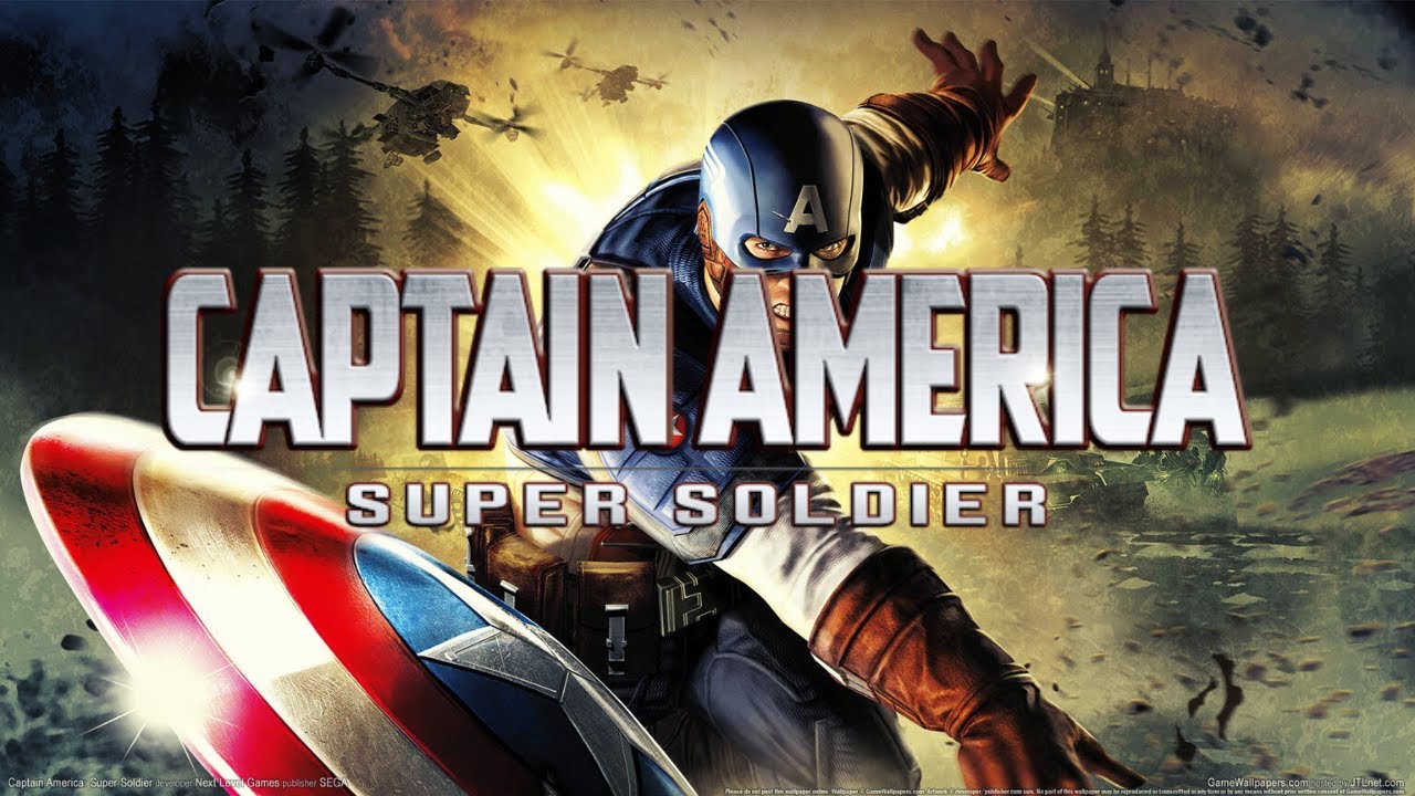 L'Histoire des Jeux de Comics #6 - CAPTAIN AMERICA SUPER SOLDAT