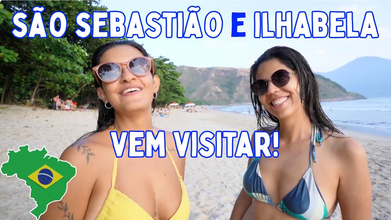 Ilhabela, São Sebastião, Praia Guecá e Festival de Forró! 🇧🇷 APRENDENDO PORTUGUÊS NO LITORAL