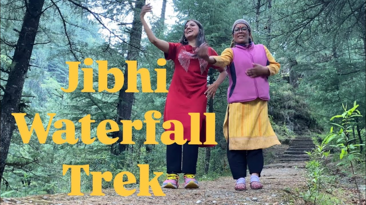Jibhi Waterfall Trek from Tandi | Pahadi style