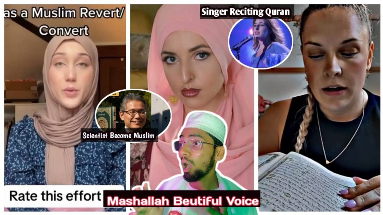 REACTING TO : Reciting Quran For First Time After Muslim #islam  #reaction
