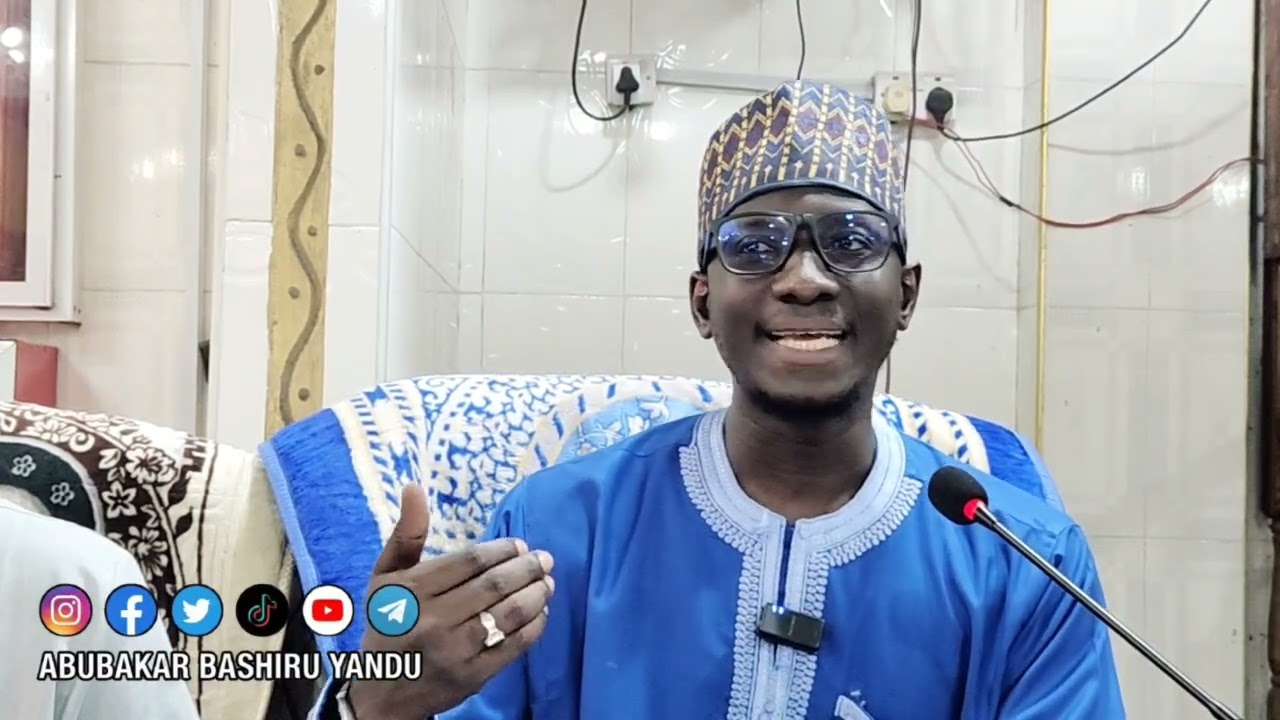 📹 𝐑𝐀𝐌𝐀𝐃𝐀𝐍 𝟐𝟎𝟐𝟔 𝐓𝐀𝐅𝐒𝐄𝐄𝐑 𝐒𝐄𝐒𝐒𝐈𝐎𝐍 - 13🎙𝐒𝐩𝐞𝐚𝐤𝐞𝐫 : ABUBAKAR BASHIRU YANDU.