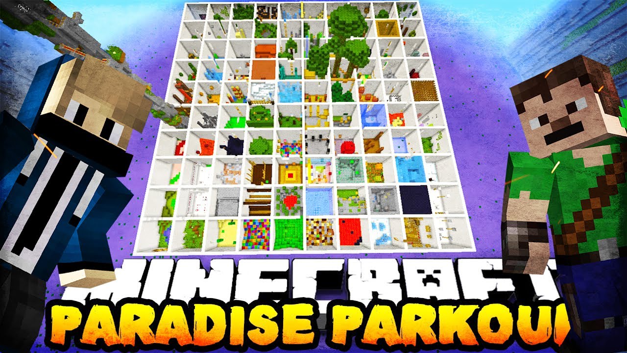 Folytatjuk A PARADISE PARKOURT!  | Minecraft w/ UborCraft