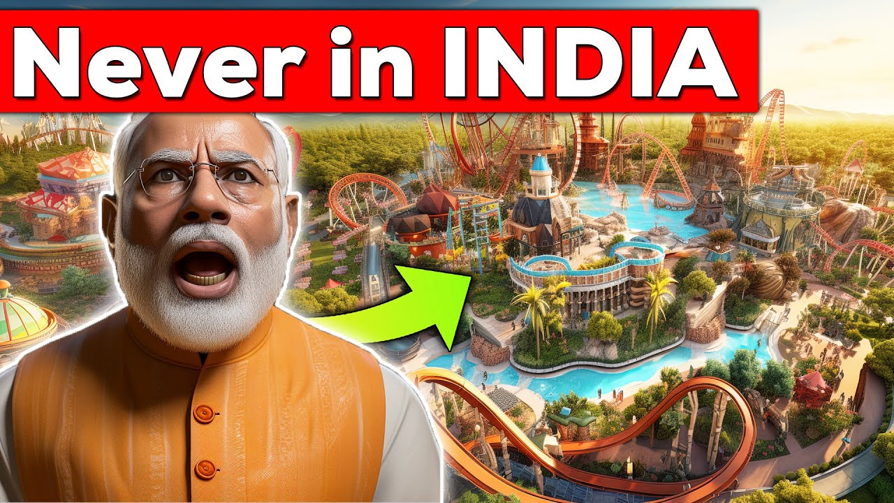 Why INDIA Wont Have Mega Amusement Parks Like Disney Land ?