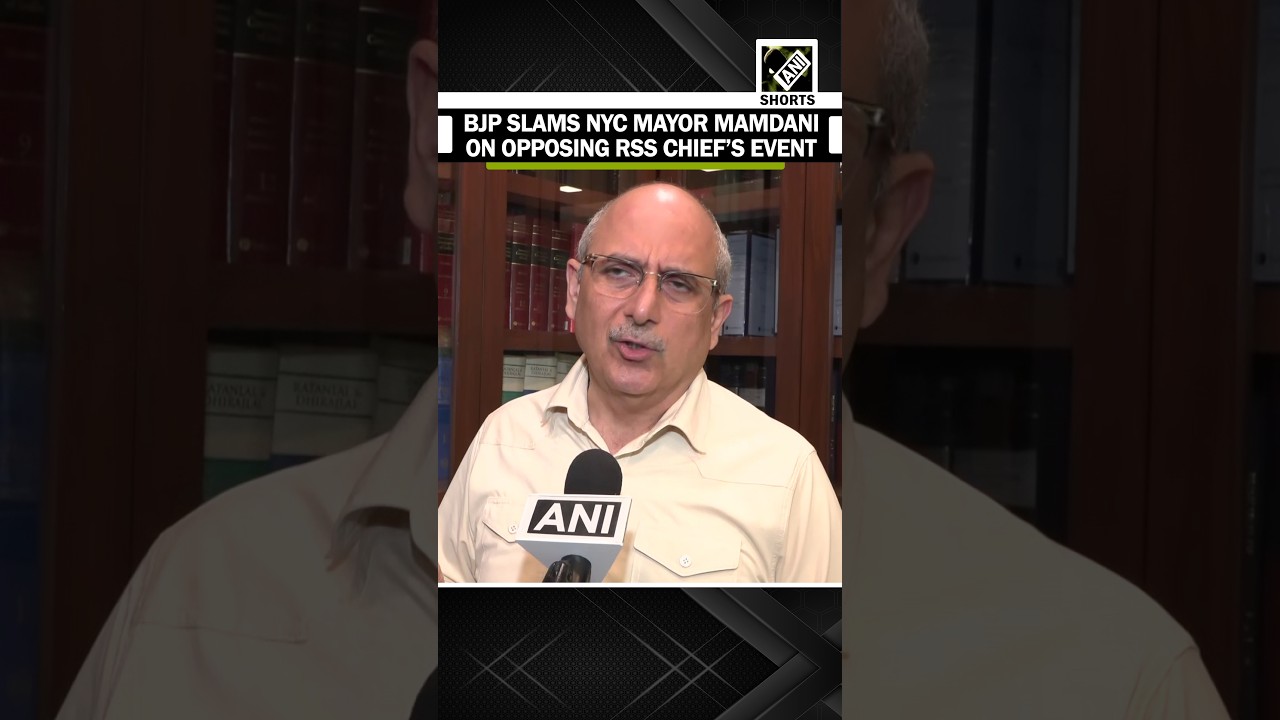 BJP&rsquo;s Nalin Kohli slams NYC Mayor Zohran Mamadani on opposing RSS Chief Bhagwat&rsquo;s event