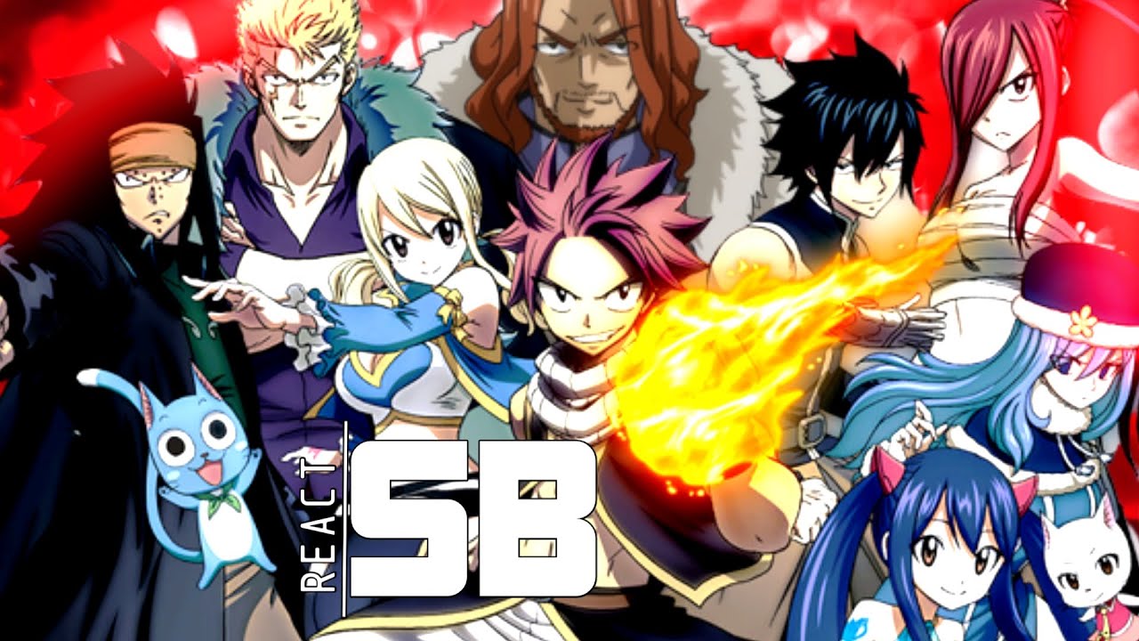 🔥🧊🗡️⚡Past Fairy Tail React Magos da Fairy Tail - (Fairy Tail) | Vitch|⚡🗡️🧊🔥