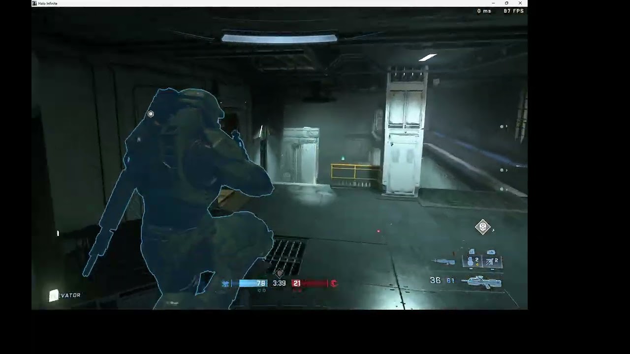 Halo Infinite Ranked Arena Oddball 24-4 0:02 seconds ball time. 51.45% accuracy.