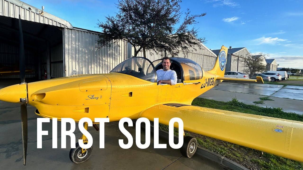 First Solo PPL Flight