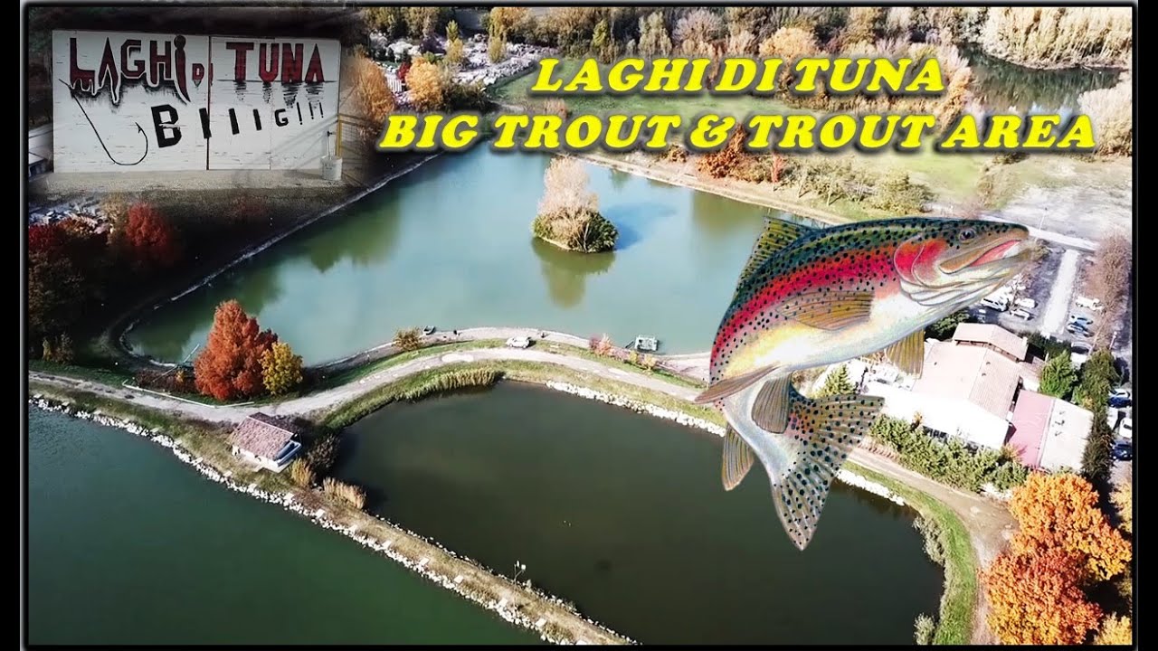 Trote Big e Trout Area ai Laghi di Tuna